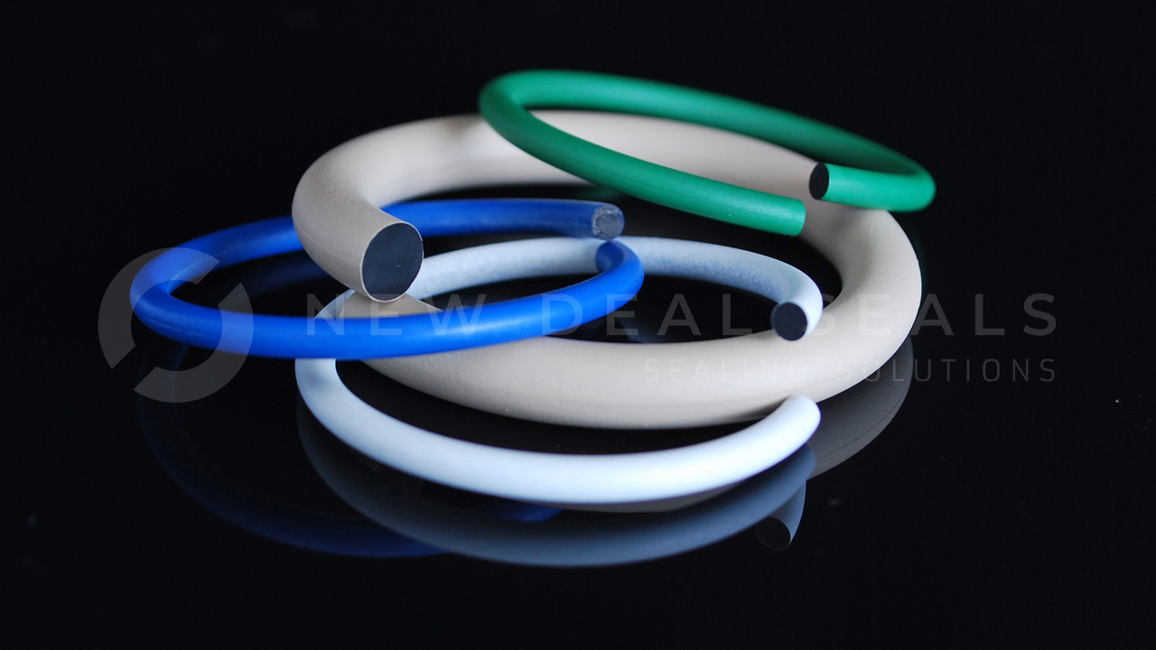 Custom O-Rings in Rubber and PTFE